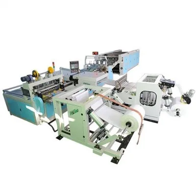 Máquina de inserción de forro plegable doble