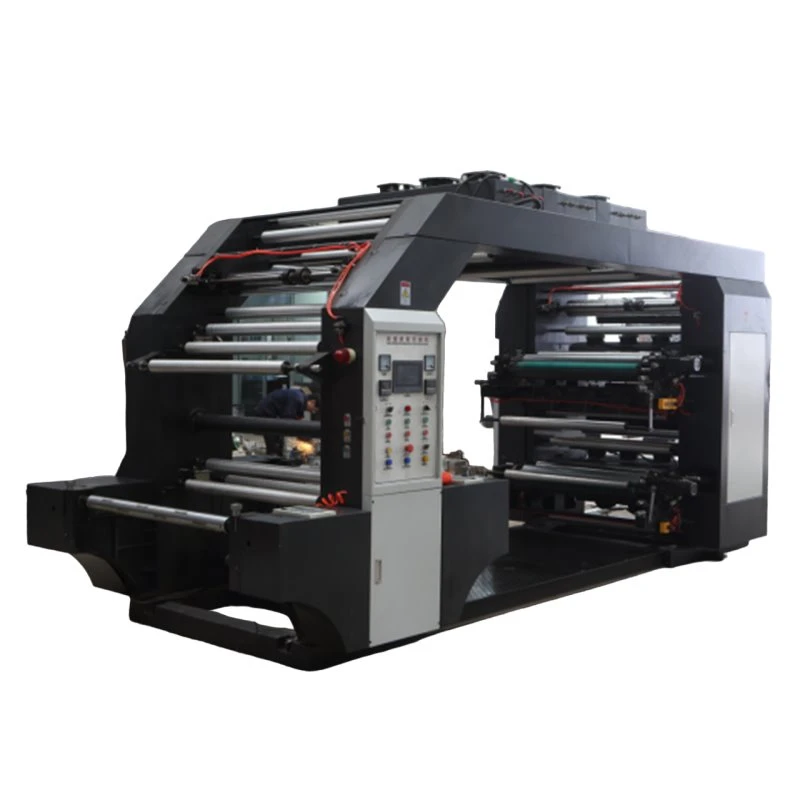 Máquina de impresión flexográfica para película PE